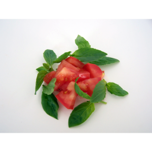 Ingredientes mermelada de tomate rosa con albahaca con Rubén Pertusa